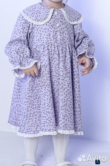Платье для девочки (размеры 98, 110, 122)