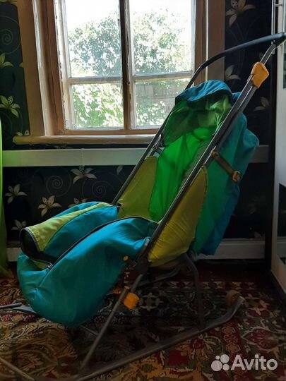 Коляска санки