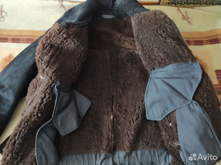 Куртка летная нагольная 56 размер
