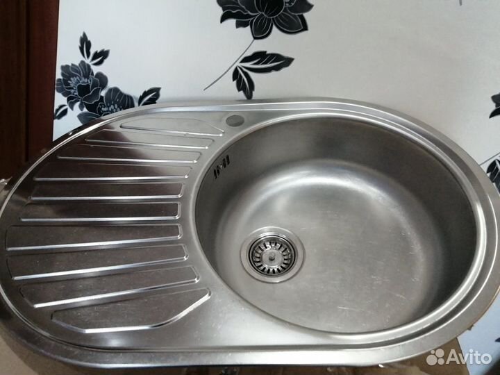 Раковина из нержавейки бу