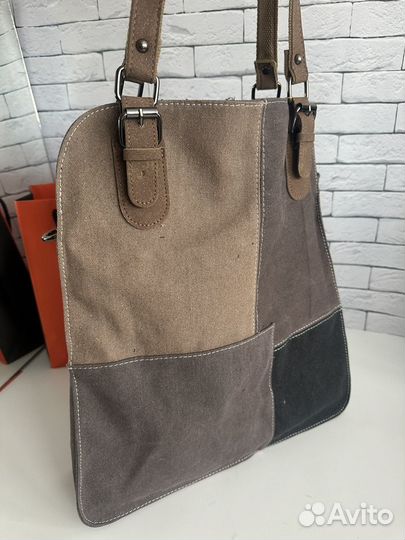 Сумка шоппер большой канвас