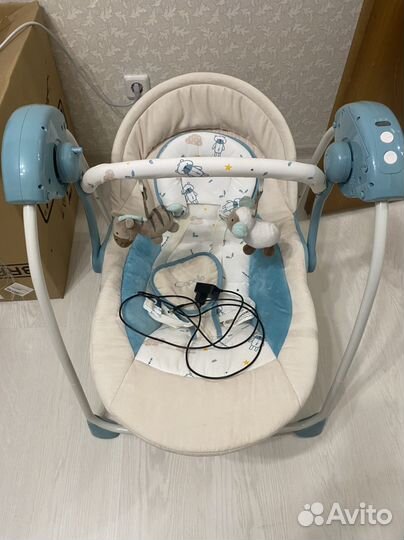 Детские электронные качели