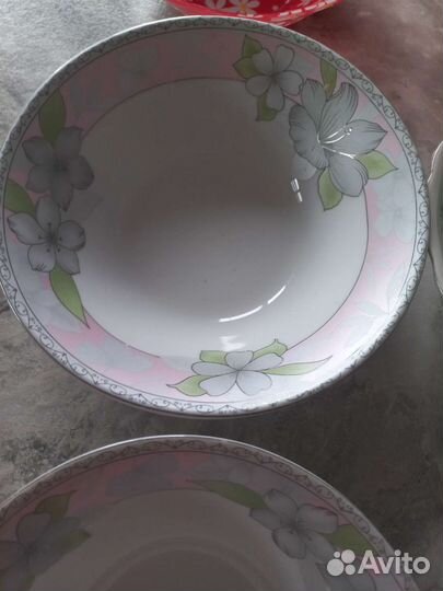 Набор столовой посуды бу