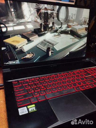 Игровой ноутбук MSI Thin GF75 (10UC-048XRU