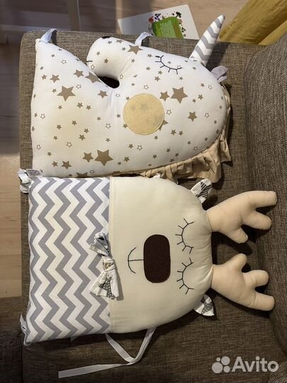 Бортики в детскую кроватку