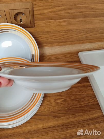 Суповые тарелки 8 шт