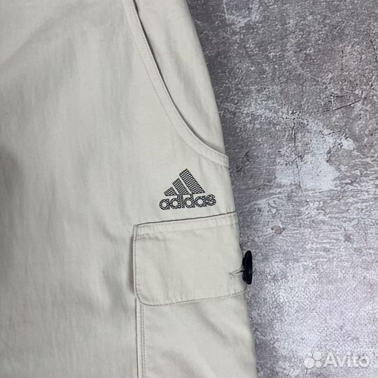 Карго Штаны Adidas Cargo Vintage Y2K Широкие Рэп