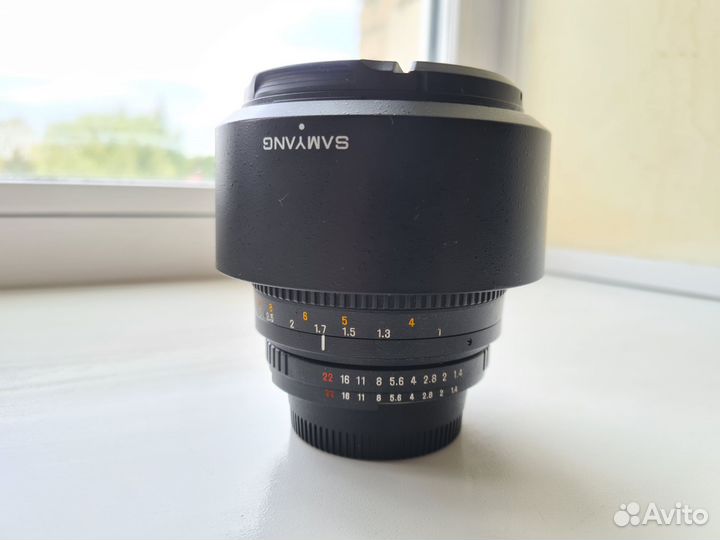 Samyang 85mm f/1.4 AS IF UMC Nikon AE