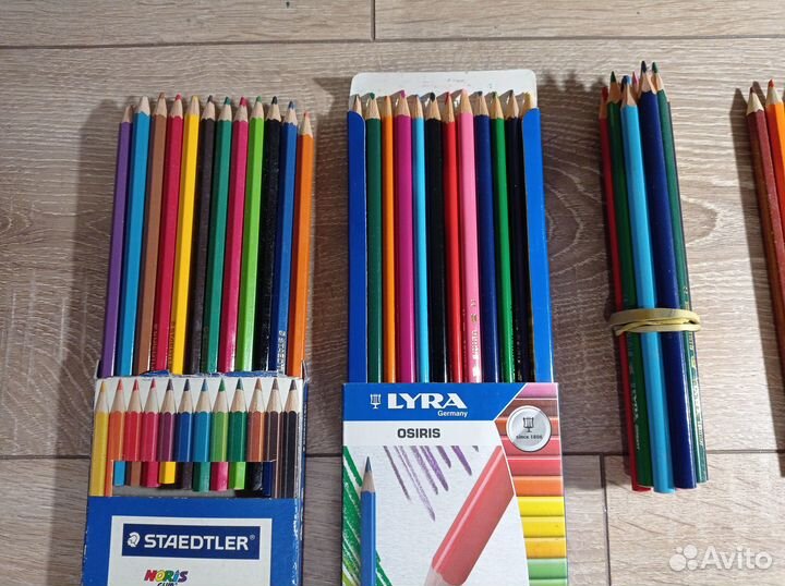 Карандаши Lyra osiris, Staedtler, маркеры, СССР