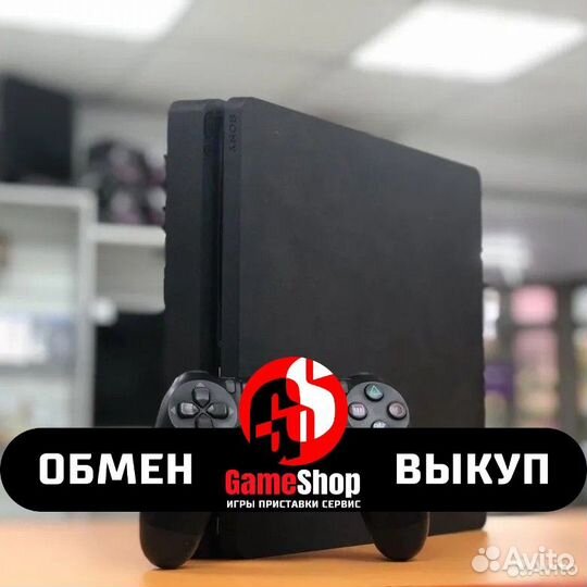 PlayStation 4 Slim + игра в подарок