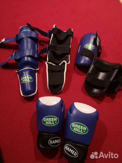 Перчатки, защита Green Hill 10.oz