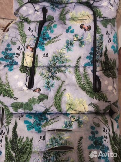 Зимний конверт в коляску