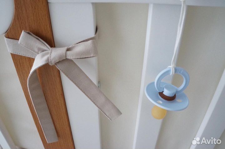 Плоские бортики в кроватку