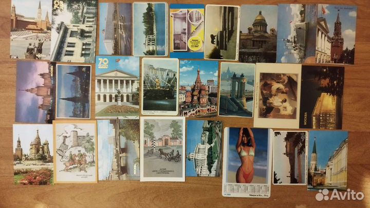 Календарики карманные