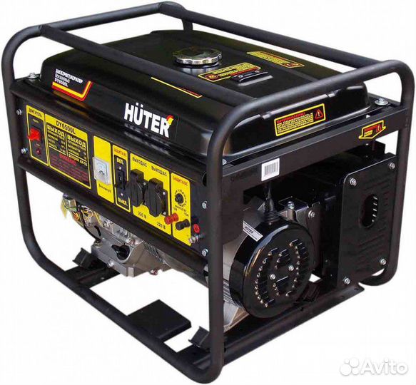 Бензиновый генератор Huter dy6500l