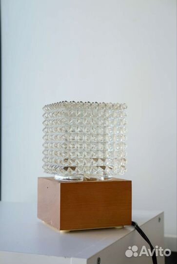 Винтажный ночник Кристалл СССР