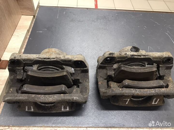 Renault kangoo суппорт тормозной передний