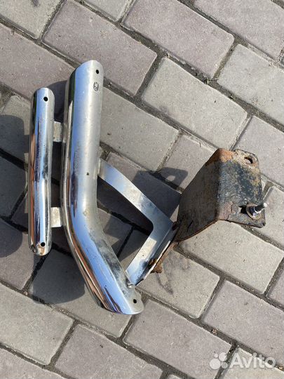 Защита заднего бампера Hyundai IX35