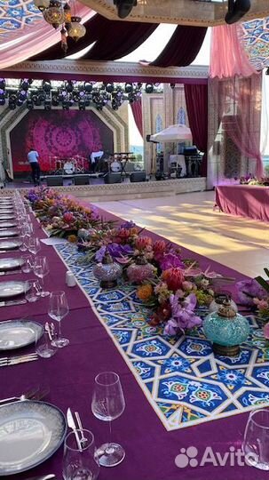 Оформление свадьбы, декор мероприятий цветами