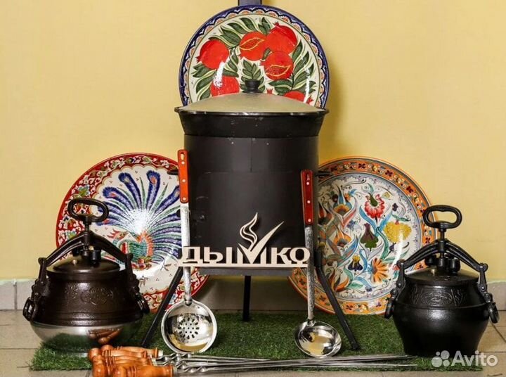 Двойной шампур-вилка 