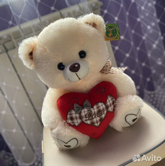 Плюшевые медведи новык с биркой