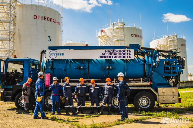 Чистка резервуаров, емкостей