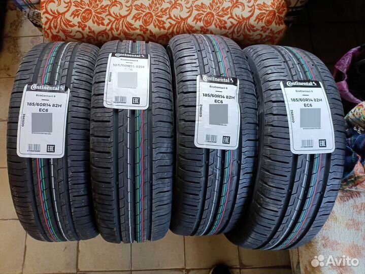 Continental EcoContact 6 185/60 R14 82H
