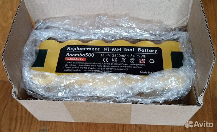 Новый аккумулятор Roomba
