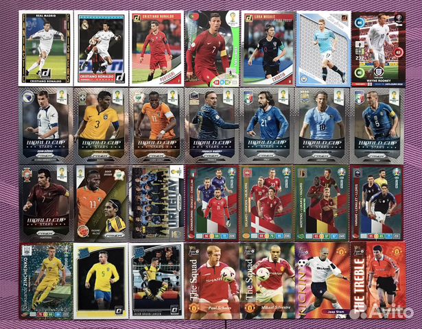 Panini футбольные карты - Ronaldo, Neymar, Henry купить в Москве ...
