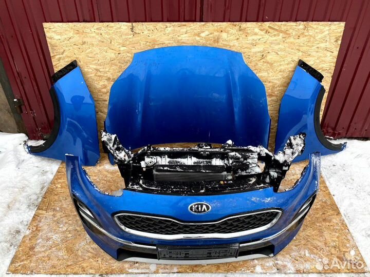 Kia Sportage4 Ноускат передняя часть автомобиля