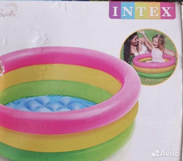 Детский надувной бассейн
