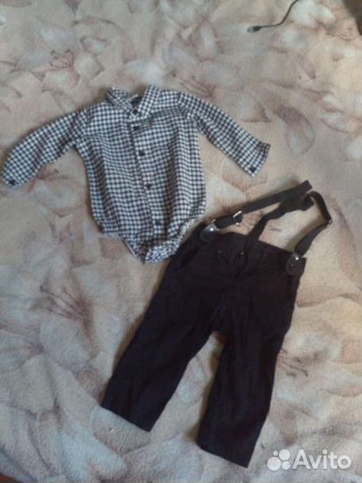 Нарядный костюм для мальчика 80