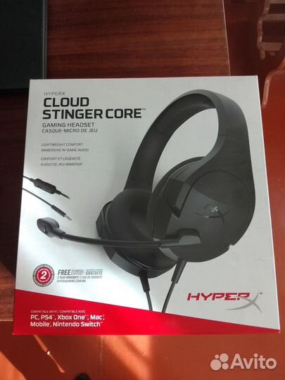 Игровые наушники HyperX Cloud Stinger Core