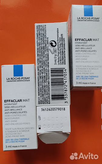 LA roche-posay Effaclar Mat 3 мл. Оригинал