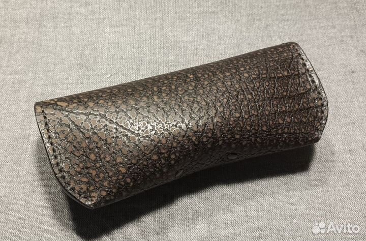 Футляр для очков, кожаный