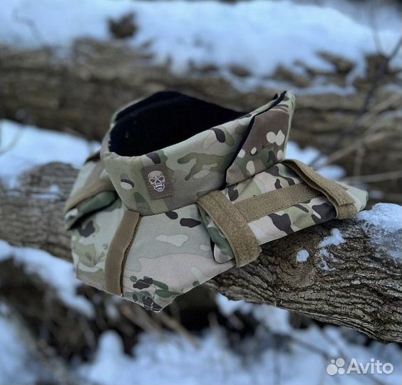 Защита шеи горжет Страж Бр1 на плитник бронежилет