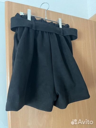 Шорты бархатные