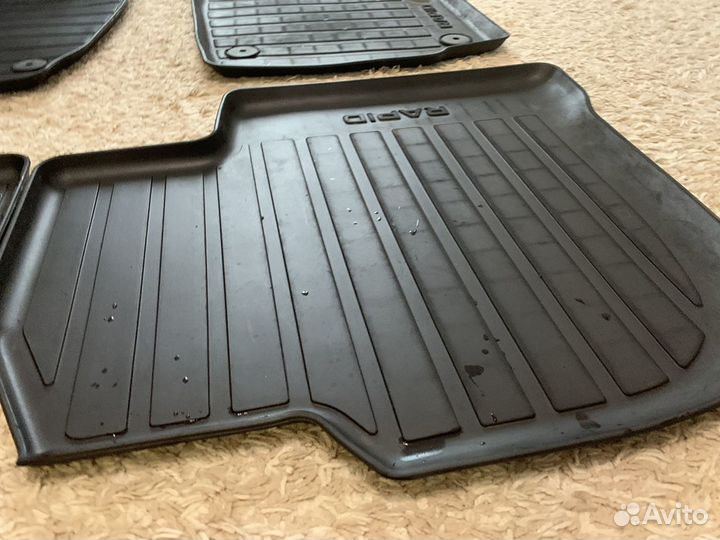 Полики на skoda rapid