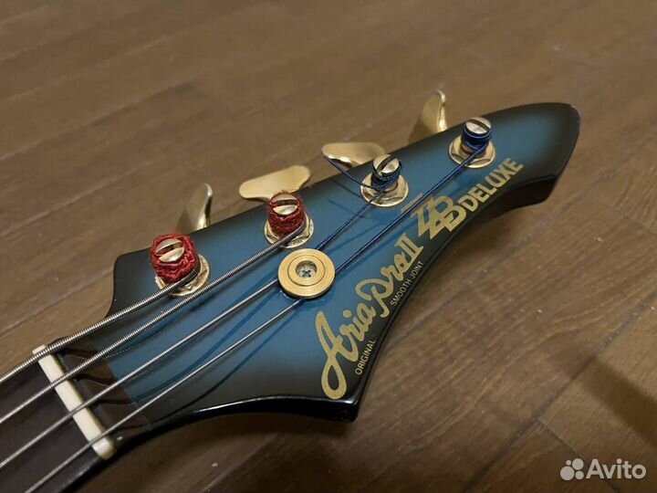 Aria Pro II ZZB Deluxe BlueBurst бас гитара япония