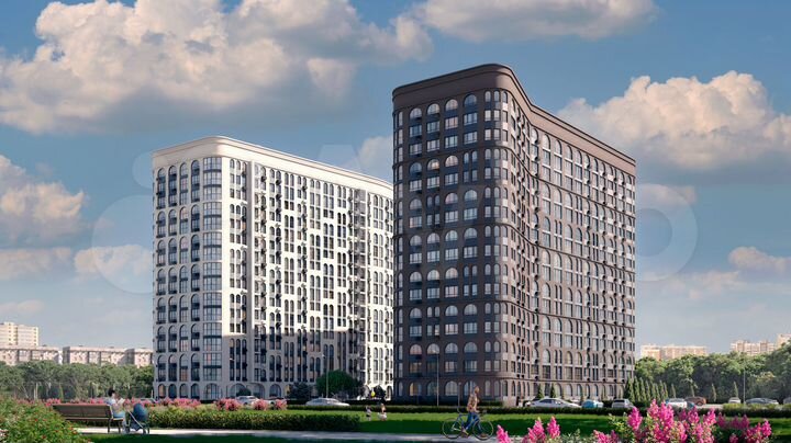 2-к. квартира, 70,5 м², 12/16 эт.