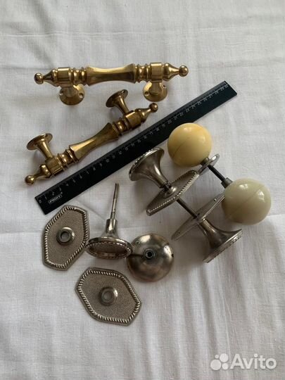 СССР Дверные ручки Хром и Латунь