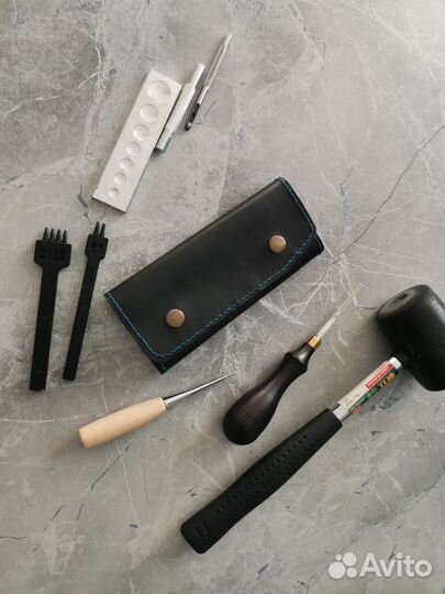 Ключница из натуральной кожи ручная работа