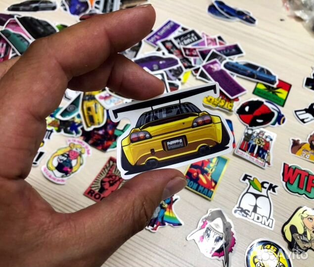 Виниловые наклейки стикеры Sticker Bombing