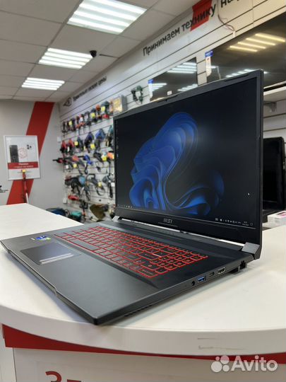 Мощный игровой ноутбук Msi Katana GF 76
