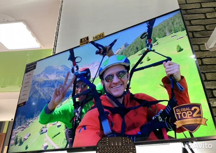 Qled Смарт 50 на квантовых точках 4K,HDR +джойстик