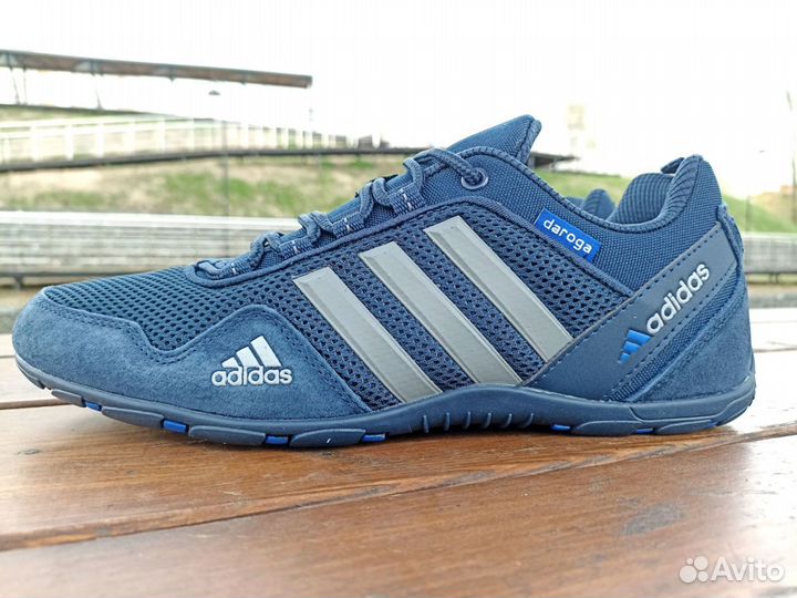 Кроссовки мужские летние Adidas Daroga синие