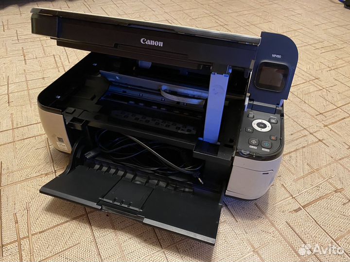 Принтер цветной canon pixma mp490