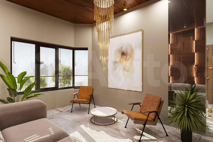 2-к. квартира, 68,4 м², 7/16 эт.