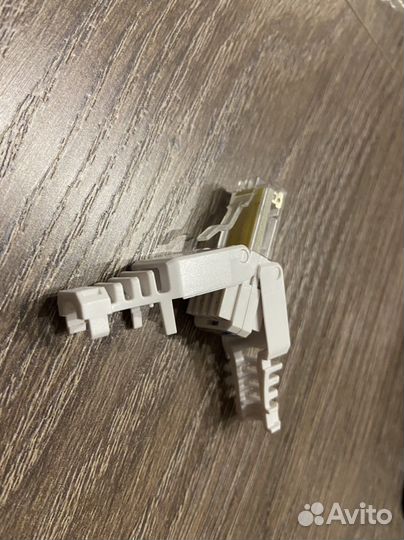 Коннектор ждек штекер RJ-45 (8p8c) быстрозажимной