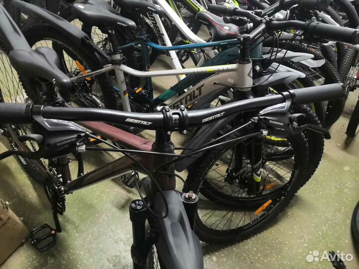 Велосипед 29 Gestalt D (алюминий) кассета shimano